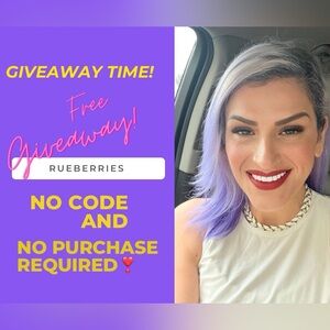 RUEBERRIES Free Giveaway Announcement